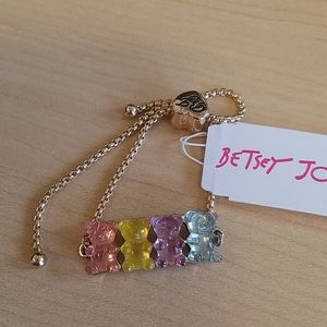 Betsey Johnson gummy bears pastel bracelet NWT